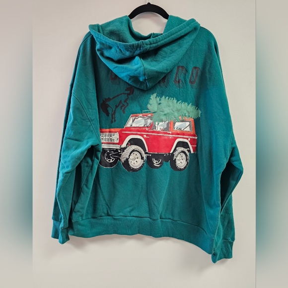 Women's Ford Bronco Zip-up Graphic Hoodie - Picture 7 of 8